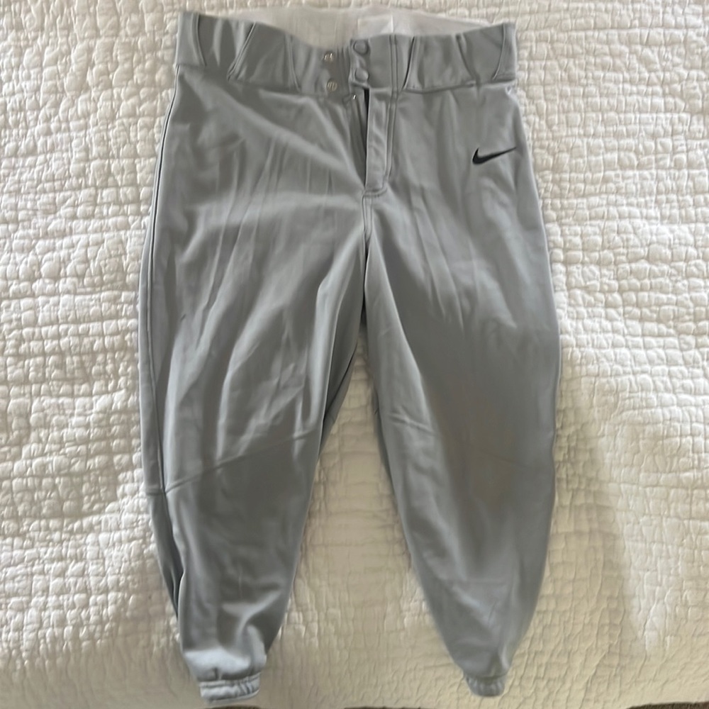 Nike grey baseball pants knickers Men’s small